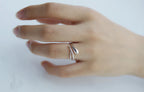 925 Sterling Silver Snake Open Ring – Gothic European Style Adjustable Ring for Men & Women