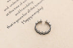 Bohemian Crown Antique Ring for Women & Men – Gothic Punk Silver Ring